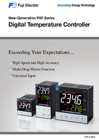 Thumbnail of document Data Sheet - PXF Series VMD Temperature Controllers
